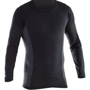 5580 Tröja Next to Skin mörkgrå/svart S