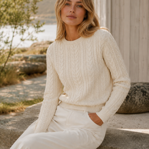 Selected Woman Braun Cable Knit