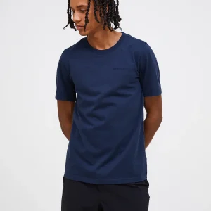 PeakPerformance M Original Small Logo Tee-BLUE