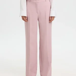 Selected Femme Rita Wide Pant Melange