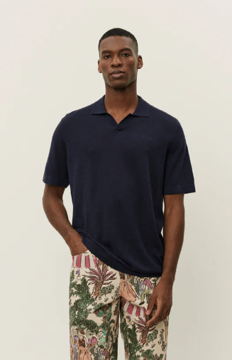 Les Deux Emmanuel Knit Polo
