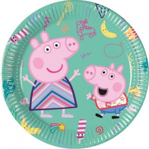 Assietter Greta Gris / Peppa Pig 8-pack