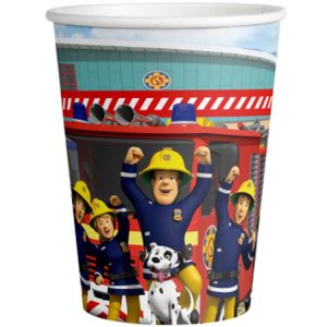 Brandman Sam Pappersmugg 8-pack