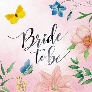 Bride To Be Flowers – Servett 10-pack