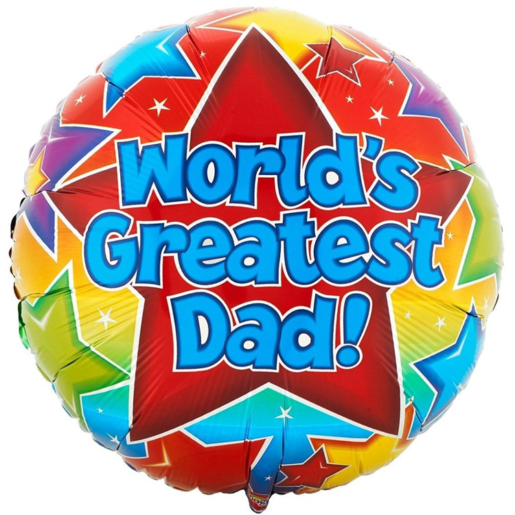Heliumballong worlds greatest dad - Bild 2