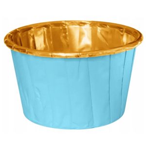 Muffinsformar Blå & Guld 20st