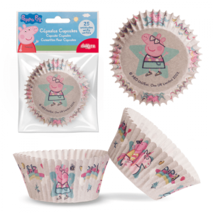 Muffinsformar Greta Gris 25-pack