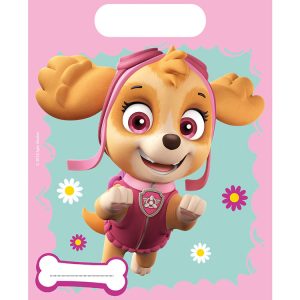 Paw Patrol Skye & Everest Partypåse Plast 6-pack