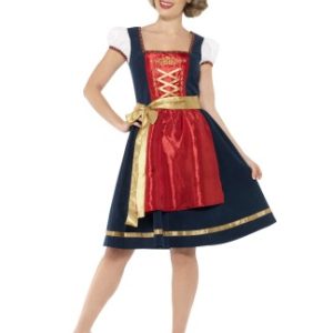 Traditionell Bavarisk Oktoberfest Claudia  Dräkt Deluxe