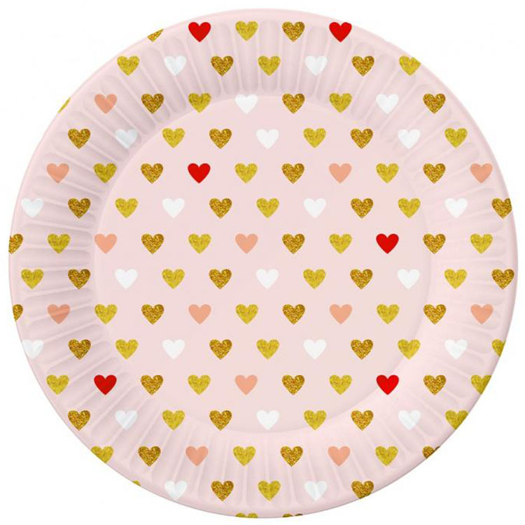 XOXO Collection Tallrik Rosa 18 cm 6-pack - Bild 2